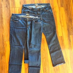 2 Old Navy Jeans Bundle size 16